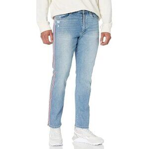 Blank NYC Men's 30 Big Pump Wooster Slim Fit Stretch Distressed Jeans